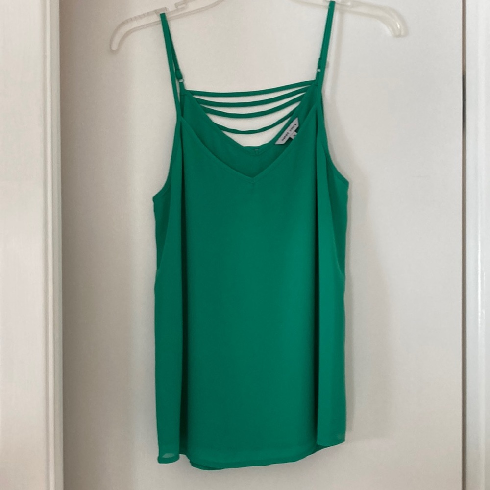 Naked Zebra Brand Green Spaghetti Adjustable Strap with Detailed Backing Size S